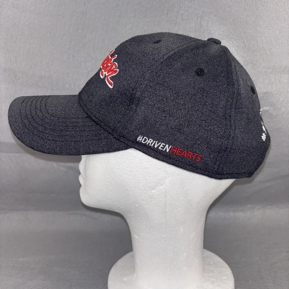 Barrett-Jackson 2018 Las Vegas Buyer Cap AHEAD Mid Fit Hook & Loop Black EUC